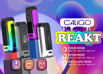 CaliGo REAKT 510 Cartridge Vaporizer with USB Type C
