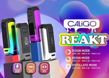 CaliGo REAKT 510 Cartridge Vaporizer with USB Type C
