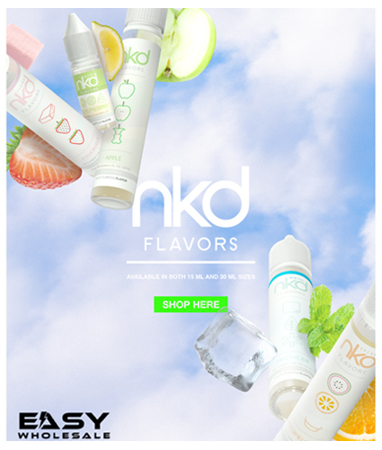 NKD Flavors DIY Concentrate - 15ML-10 Pack