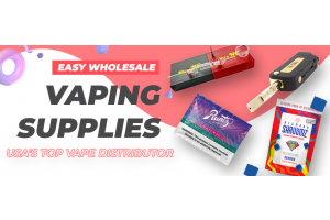 Easy Wholesale Vaping Supplies: USA's Top Vape Distributor