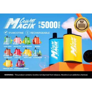 Coilart MAGIK 5% Disposable - 5000 Puffs - 10 Pack