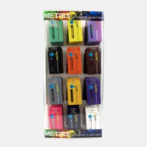 Metrix Twist and Slim Battery-Slim-650mah Acrylic Display-60 Pack