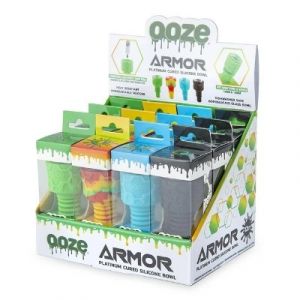 Ooze Armor Silicone Bowl Display - 12ct