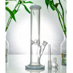 Straight Stem with Ice Catcher Water Pipe