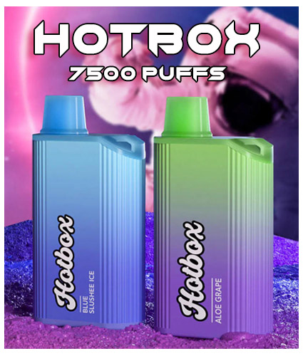 HotBox 5% Disposable - 7500 Puffs