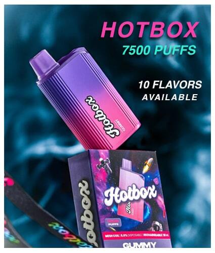 HotBox 5% Disposable - 7500 Puffs