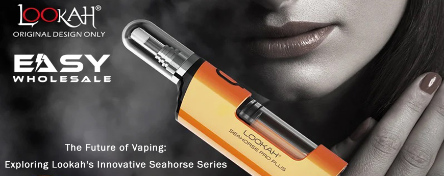 Lookah Seahorse PRO PLUS Wax Vaporizer with Quartz Coil