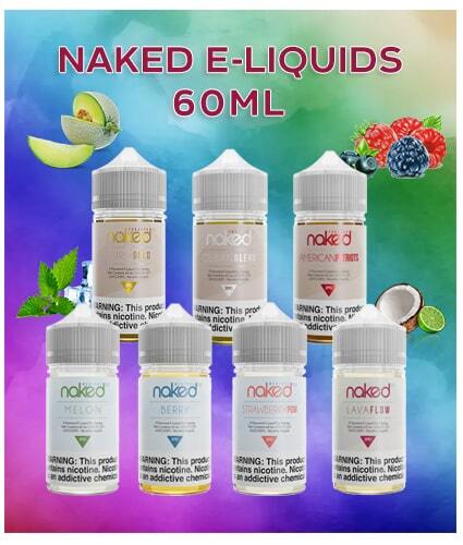 Naked E-Liquids - 60ML