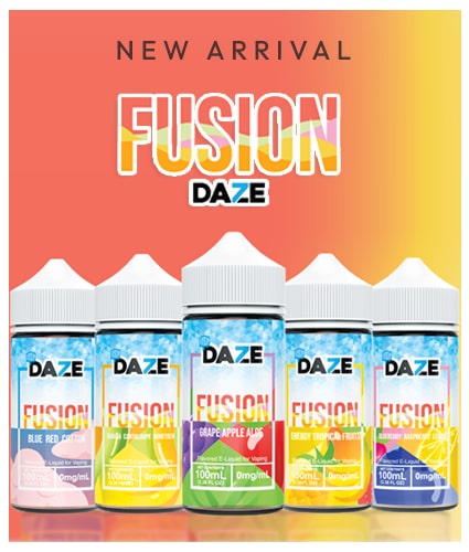 7 Daze Fusion E-Liquids - 100ML