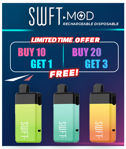 Swft MOD 5% Rechargeable Disposable